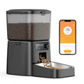 Oneisall Smart Pet Feeder, 3.5L Automatic Food Dispenser for Cats, Dogs，Small Pets Indoor, Timed and Quantitative Dry Food Cat Feeder Kibble, Feeding