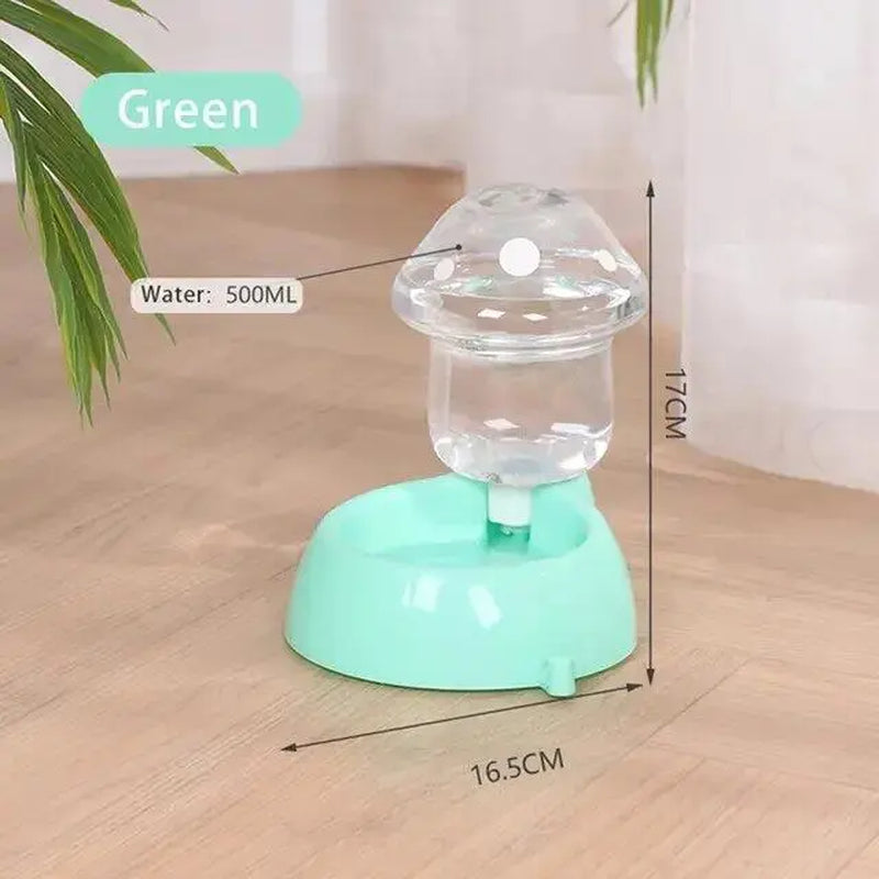 Smartpaws 1.8L Automatic Pet Feeder: Anti-Tipping Mushroom Bowl Design