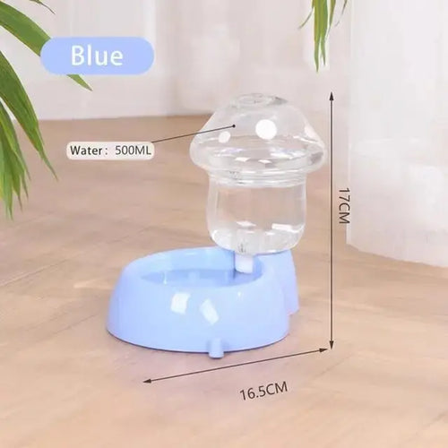 Smartpaws 1.8L Automatic Pet Feeder: Anti-Tipping Mushroom Bowl Design