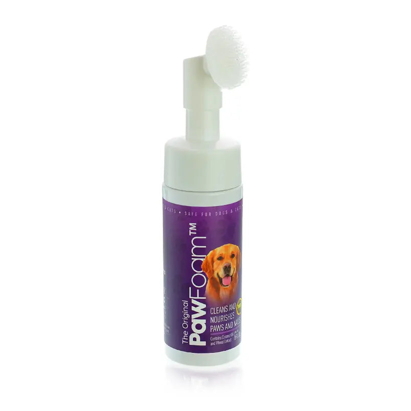 Pawfoam – Easy No-Rinse Pet Paw Cleaner for Dogs & Cats, Moisturizes and Nourishes, 5 FL. OZ.